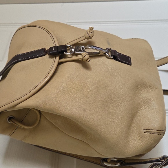 Coach Legacy Leather Drawstring Backpack - Picture 3 of 16
